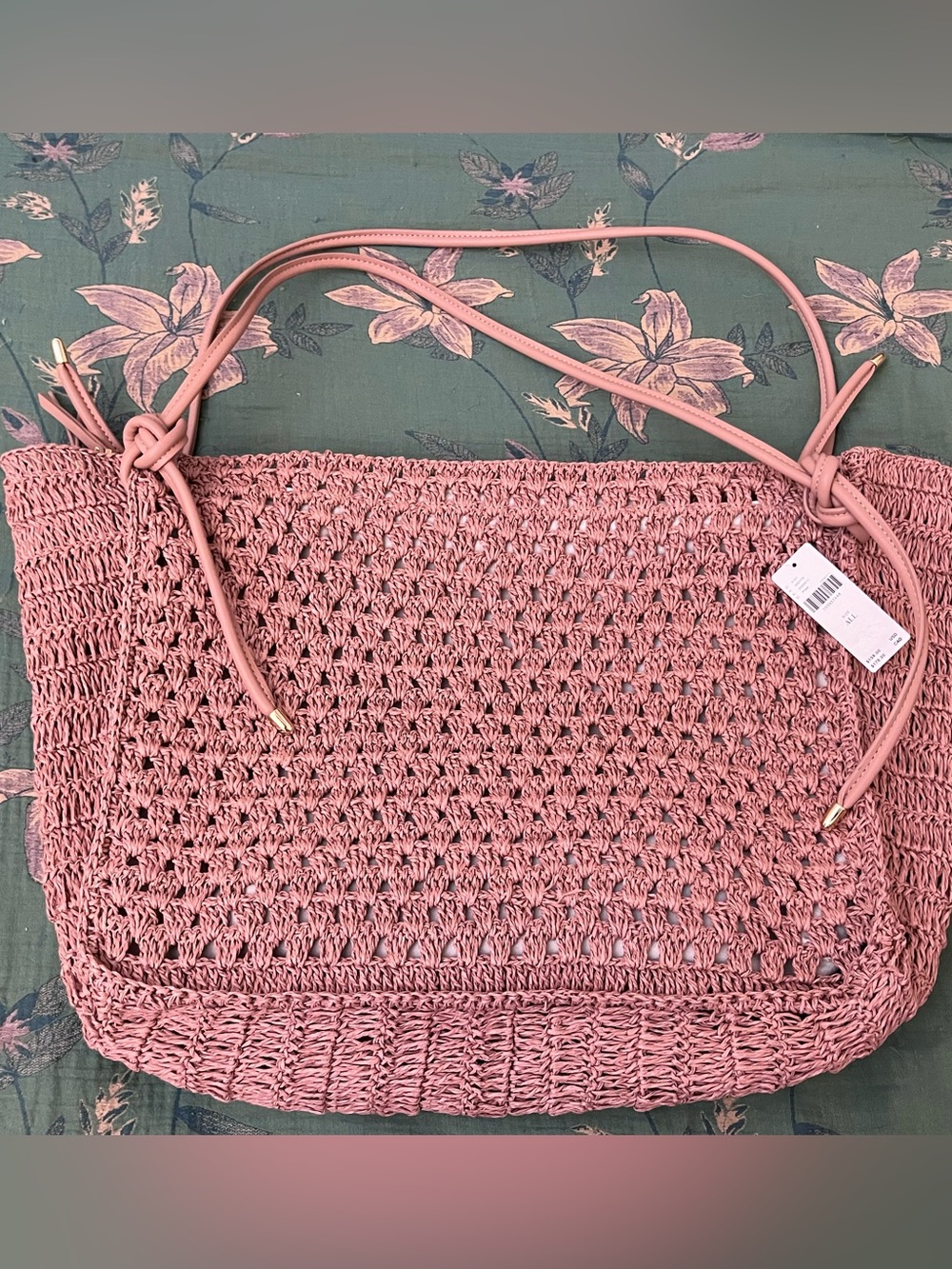 Dolce Vita Ravello Raffia Shoulder Bag - Picture 15 of 16